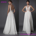 Latest Design Sleeveless Bride Dress New Style Sexy Lace Wedding Dress